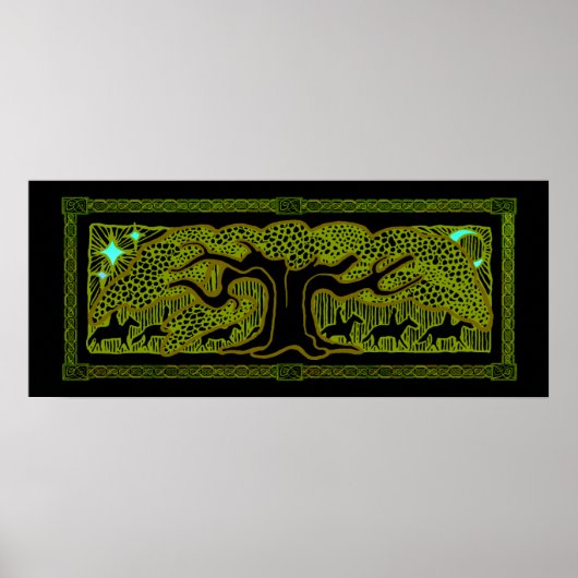 ツリー素晴らしポスター ポスター (正面)