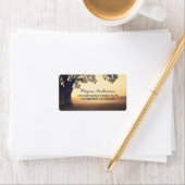 ツリー素朴ストリングラ結婚イト ラベル (インサイチュ)