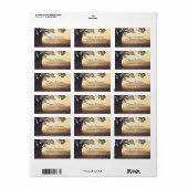 ツリー素朴ストリングラ結婚イト ラベル (フルシート)