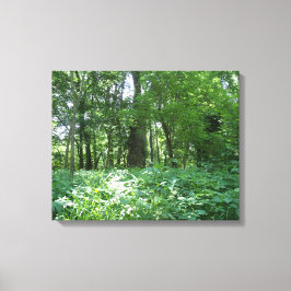 ツリー線 キャンバスプリント