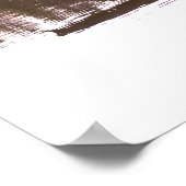 ツリー落ちた反射ポスター ポスター (角)