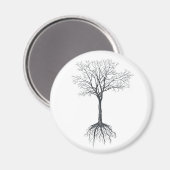 ツリー葉なし マグネット (正面/裏面)