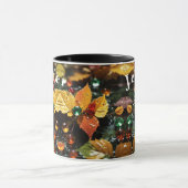 ツリー葉コーヒーマグ マグカップ (中央)