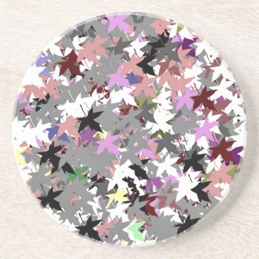 ツリー葉 コースター (正面)