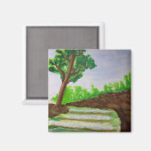 ツリー詳細絵画の磁石by jamie マグネット (正面/裏面)