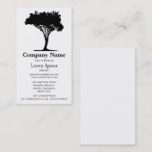 ツリー05 – 白 名刺 (正面/裏面)