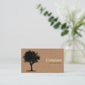ツリー06 – 段ボールボックス 名刺 (スタンド正面)