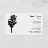 ツリー07 – 白 名刺 (裏面)