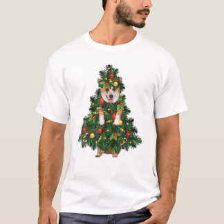 ツリー2024コルギクリスマスツリー Tシャツ