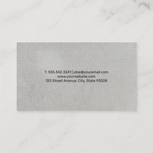 ツリー・アイコンの財務成長 名刺 (裏面)