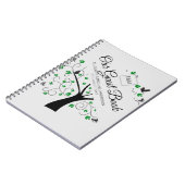 ツリー·オブ·ライフゲスト·ブック結婚ズ·メモリアル·オター ノートブック (左側)