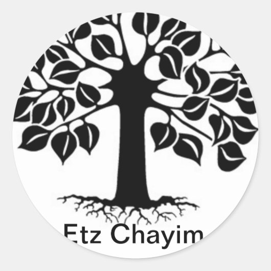 ツリー・オブ・ライフ・ステッカー ラウンドシール (正面)
