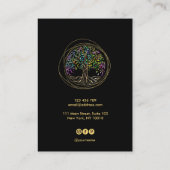 ツリー・オブ・ライフ・スピリチュアル・ツオーガニックリー 名刺 (裏面)