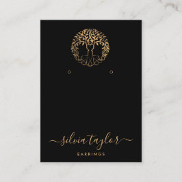 ツリー・オブ・ライフ・スピリチュアル・ツリーオーガニック・ビジネス・カード 名刺