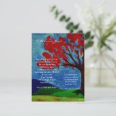 ツリー・オブ・ライフ・バルミツワー招待 招待状 (スタンド正面)