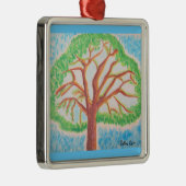 ツリー・オブ・ライフ・プリム・スクエアオーナメント メタルオーナメント (右)
