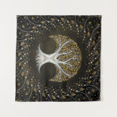 ツリー・オブ・ライフ – ヤグドラシルオーナメント タペストリー (正面(横))