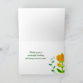 ツリー・オブ・ライフ・誕生日・カード カード (内部)