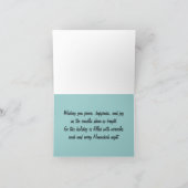 ツリー・オブ・ライフHannukahカード シーズンカード (内部)