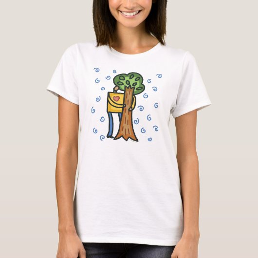 ツリー·カラフルハガー Tシャツ (正面)