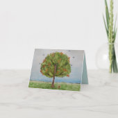 ツリー サンキューカード (正面)