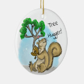 ツリー・ハガー!リス セラミックオーナメント (右)