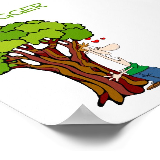 ツリー・ハガー – Guy ポスター (角)