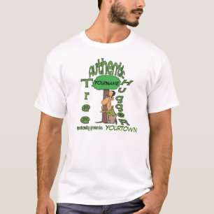 ツリー·パーソナライズされたハガー·シャツ Tシャツ