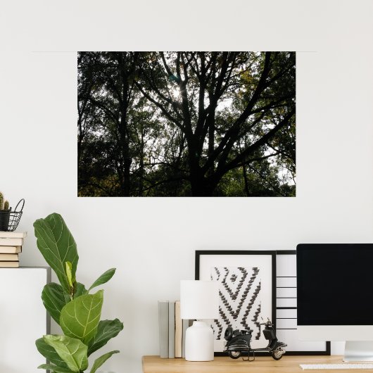 ツリー ポスター (ホームオフィス)