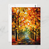 ツリー ポストカード (正面/裏面)