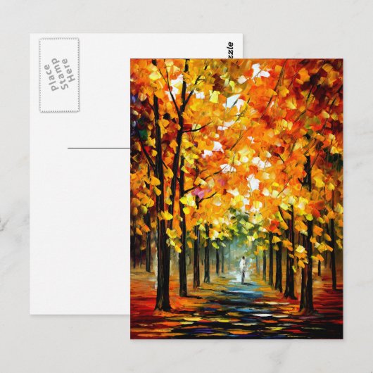 ツリー ポストカード (正面/裏面)