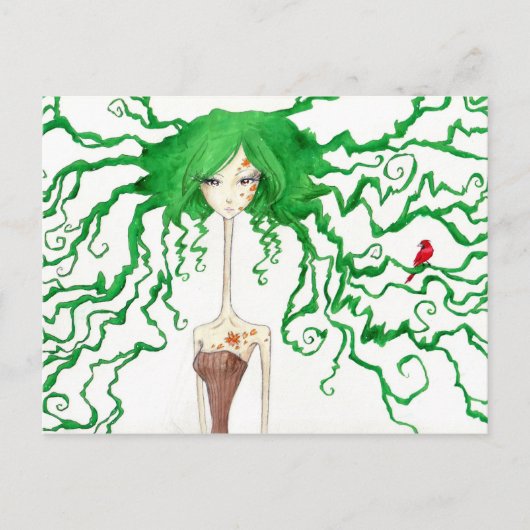 ツリー ポストカード (正面)