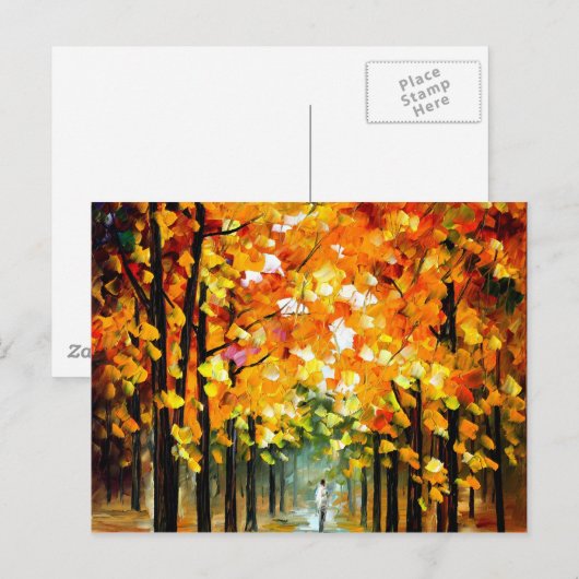 ツリー ポストカード (正面/裏面)