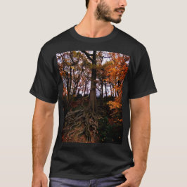 ツリー、ルーツ Tシャツ