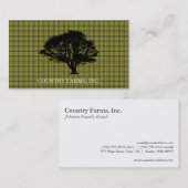 ツリー 名刺 (正面/裏面)