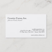 ツリー 名刺 (裏面)