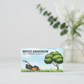 ツリー | Grass |芝刈り機 名刺 (スタンド正面)