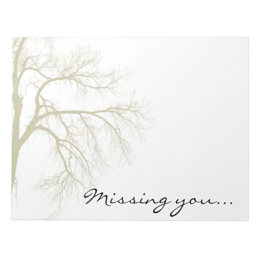 ツリーIIメモ帳 ノートパッド (正面)