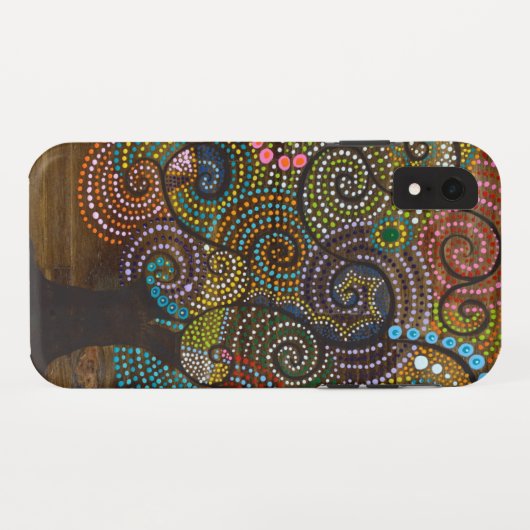 ツリーiPhone xrケース Case-Mate iPhoneケース (裏面(横))