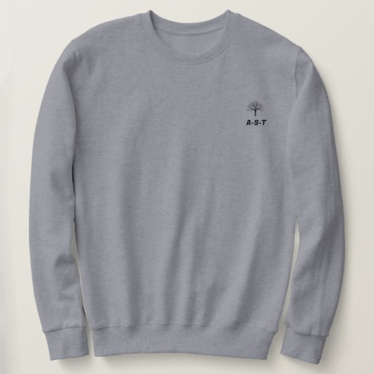 ツリーTシャツ スウェットシャツ (デザイン正面)