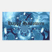 ツリ不気味ー・フールカスタムズ 長方形シール (正面)