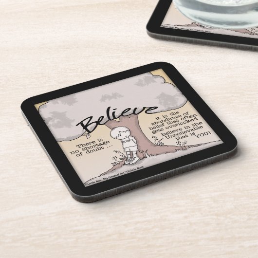 ツリ信じー コースター (左側)