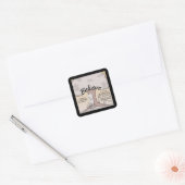 ツリ信じー スクエアシール (封筒)