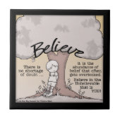 ツリ信じー タイル (正面)