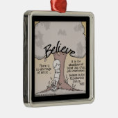 ツリ信じー メタルオーナメント (右)