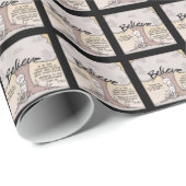 ツリ信じー ラッピングペーパー (ロールコーナー)