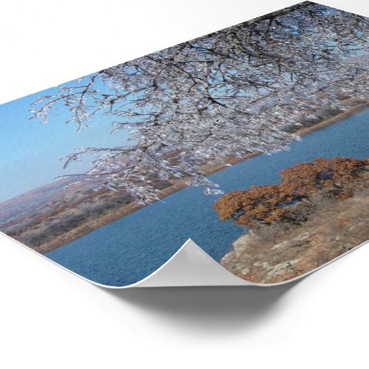 ツリ凍っていー ポスター (角)