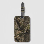 ツリ実在ーカモフラージュ ラゲッジタグ (正面縦)