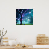 ツリ白熱［赤熱］光を放つー ポスター (キッチン)