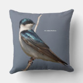 ツリ素晴らしツバメSongbird in the Sun クッション (裏面)